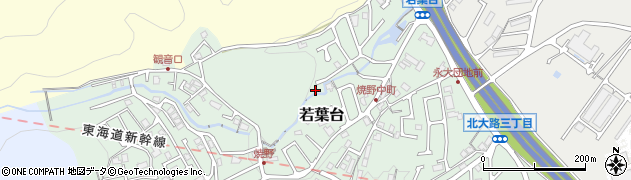 滋賀県大津市若葉台周辺の地図