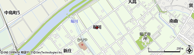 愛知県刈谷市小垣江町（堀川）周辺の地図