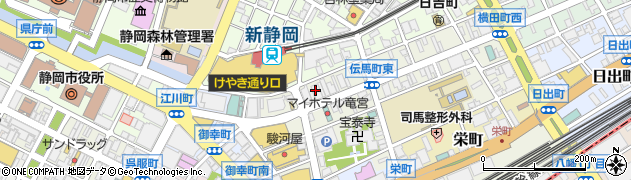 第一学院静岡校周辺の地図