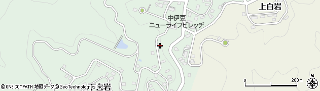 静岡県伊豆市下白岩1307-28周辺の地図