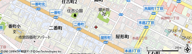 静岡県静岡市葵区一番町周辺の地図