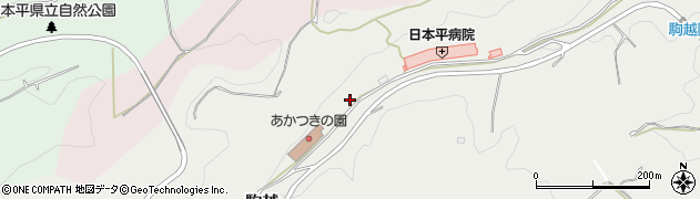 静岡県静岡市清水区駒越周辺の地図