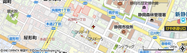 ＥＡＲＴＨ静岡店周辺の地図