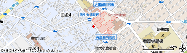 アイン薬局静岡店周辺の地図