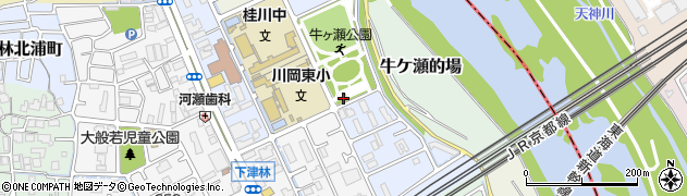 京都府京都市西京区牛ケ瀬林ノ本町周辺の地図
