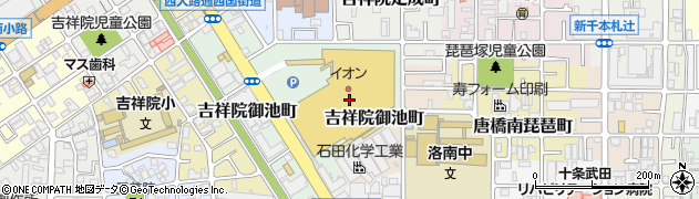 イオン京都洛南店周辺の地図