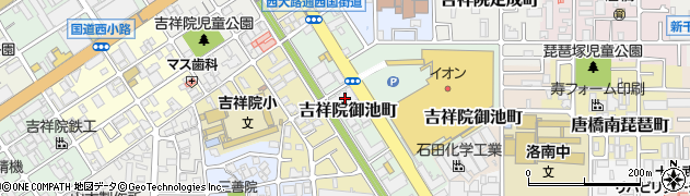京都府京都市南区吉祥院御池町15周辺の地図
