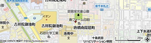 アドバンス京都周辺の地図
