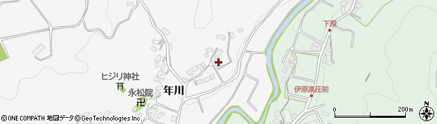 静岡県伊豆市年川212周辺の地図