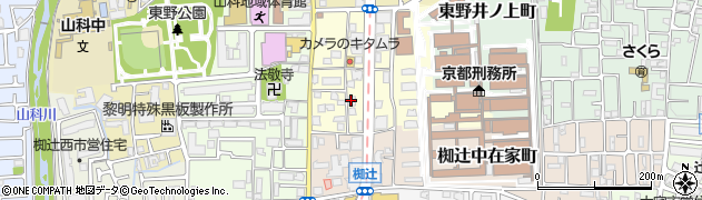 ドコモショップ　山科椥辻店周辺の地図