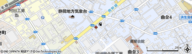 葉山珈琲　静岡店周辺の地図