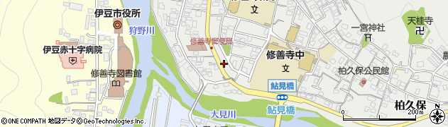 静岡県伊豆市柏久保1242周辺の地図