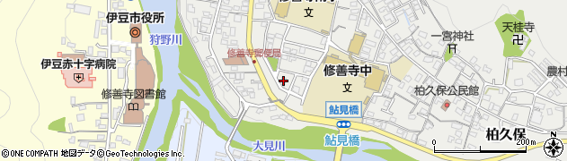 静岡県伊豆市柏久保1230周辺の地図