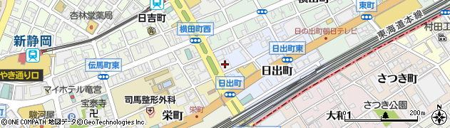 株式会社初案社　静岡支店周辺の地図
