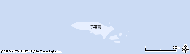 手石島周辺の地図