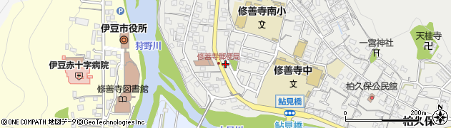 静岡県伊豆市柏久保1250周辺の地図