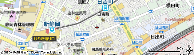 静岡県クリーニング生活衛生同業組合周辺の地図