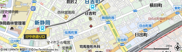 ＭＡＸクリーニング　伝馬町店周辺の地図
