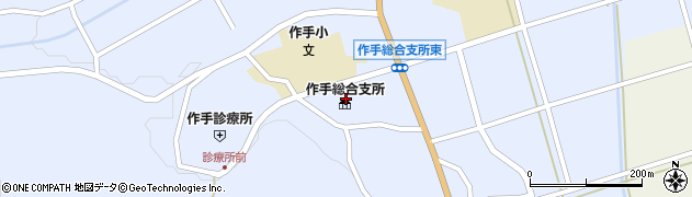 愛知県新城市作手高里（縄手上）周辺の地図