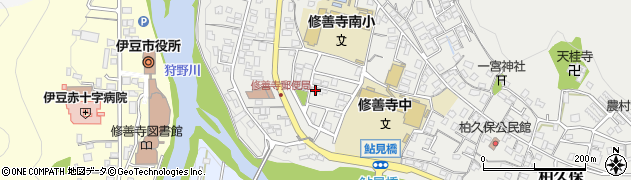 静岡県伊豆市柏久保1207周辺の地図