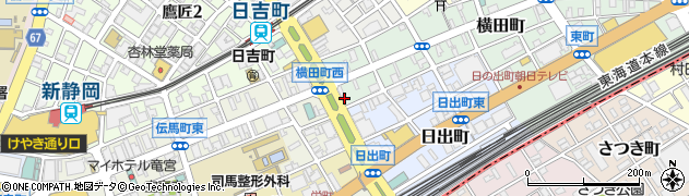 カタヒラ時計・メガネ店周辺の地図