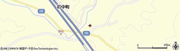愛知県岡崎市岩中町（丸根）周辺の地図