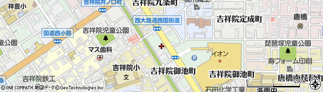 京都府京都市南区吉祥院御池町20周辺の地図