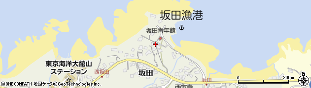 千葉県館山市坂田393周辺の地図