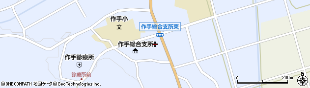 愛知県新城市作手高里（薬師前）周辺の地図