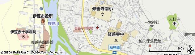 静岡県伊豆市柏久保1203周辺の地図