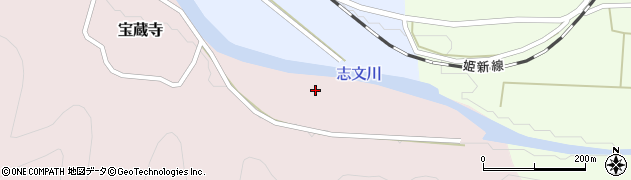 志文川周辺の地図