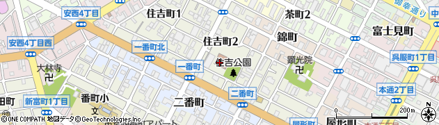 静岡市役所　その他の施設番町市民活動センター周辺の地図