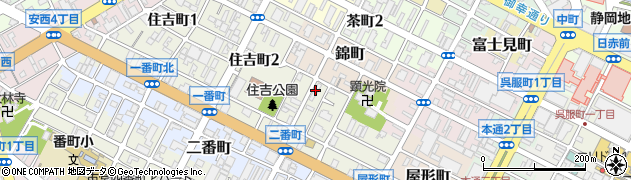 住吉町アパート周辺の地図