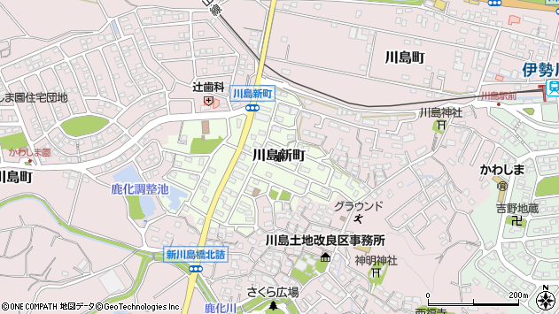 〒512-0935 三重県四日市市川島新町の地図