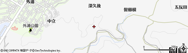 愛知県岡崎市箱柳町（深久後）周辺の地図