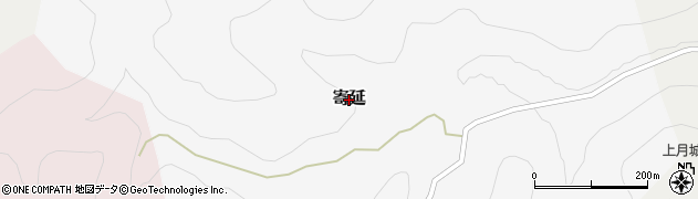 兵庫県佐用町（佐用郡）寄延周辺の地図