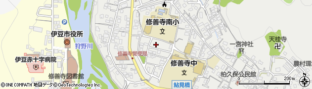 静岡県伊豆市柏久保1183周辺の地図