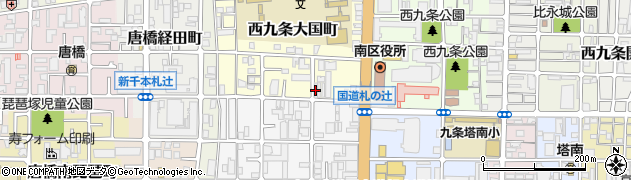 大国町アパート周辺の地図