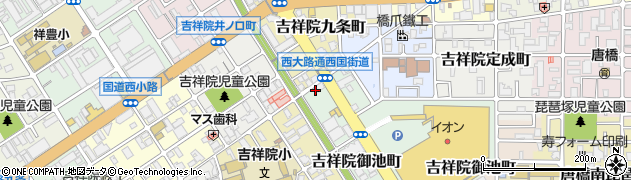 京都府京都市南区吉祥院御池町23周辺の地図