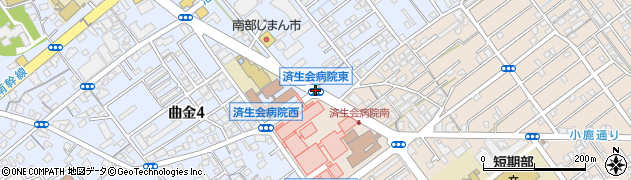 済生会病院周辺の地図