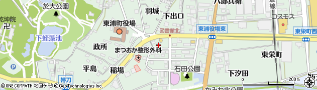愛知県知多郡東浦町緒川平成10周辺の地図