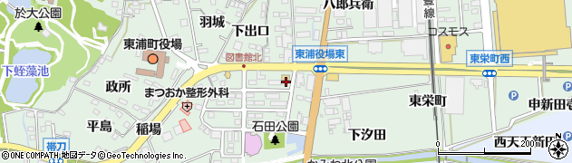 愛知県知多郡東浦町緒川平成56周辺の地図