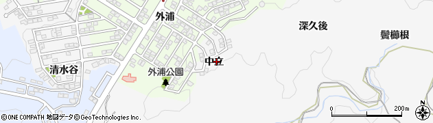 愛知県岡崎市箱柳町（中立）周辺の地図