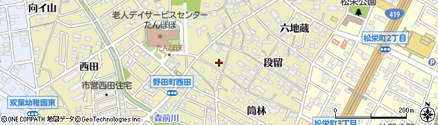 愛知県刈谷市野田町段留1周辺の地図