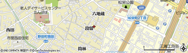 愛知県刈谷市野田町段留29周辺の地図
