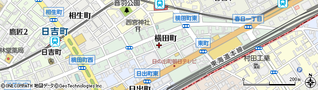音羽町駅周辺駐車場周辺の地図