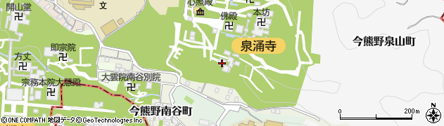 京都府京都市東山区泉涌寺山内町36周辺の地図