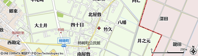 愛知県安城市柿碕町北屋敷16周辺の地図