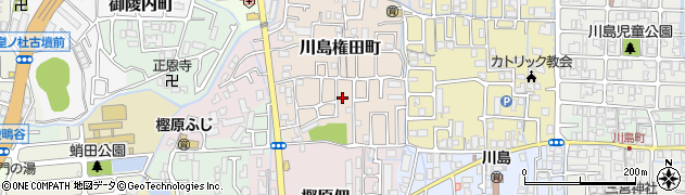 京都府京都市西京区川島権田町17周辺の地図