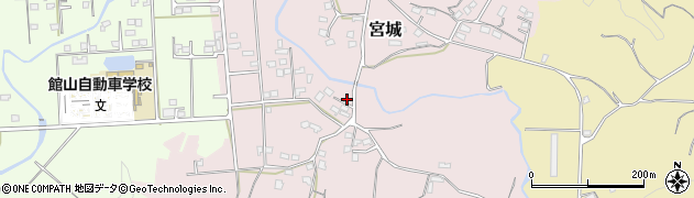 千葉県館山市宮城552周辺の地図
